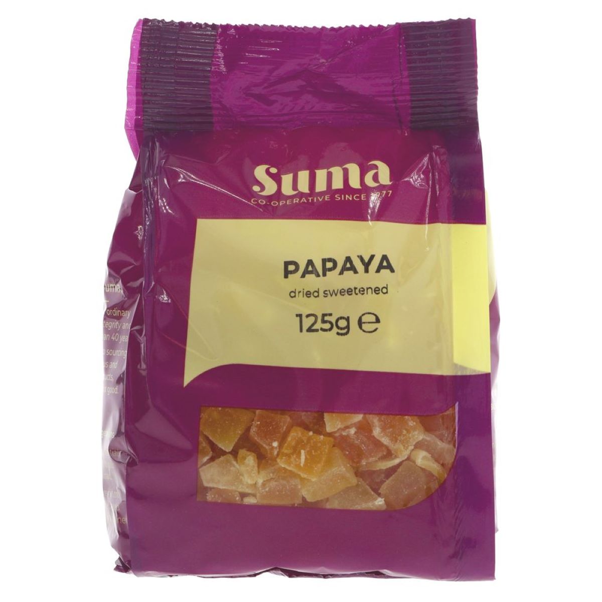 Suma Dried Papaya Sweetened 125g