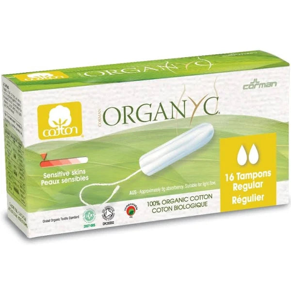 Organyc Complete Protection Regular 16 Tampons