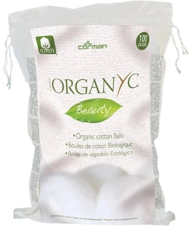 Organyc Beauty Organic Cotton Balls 100pcs