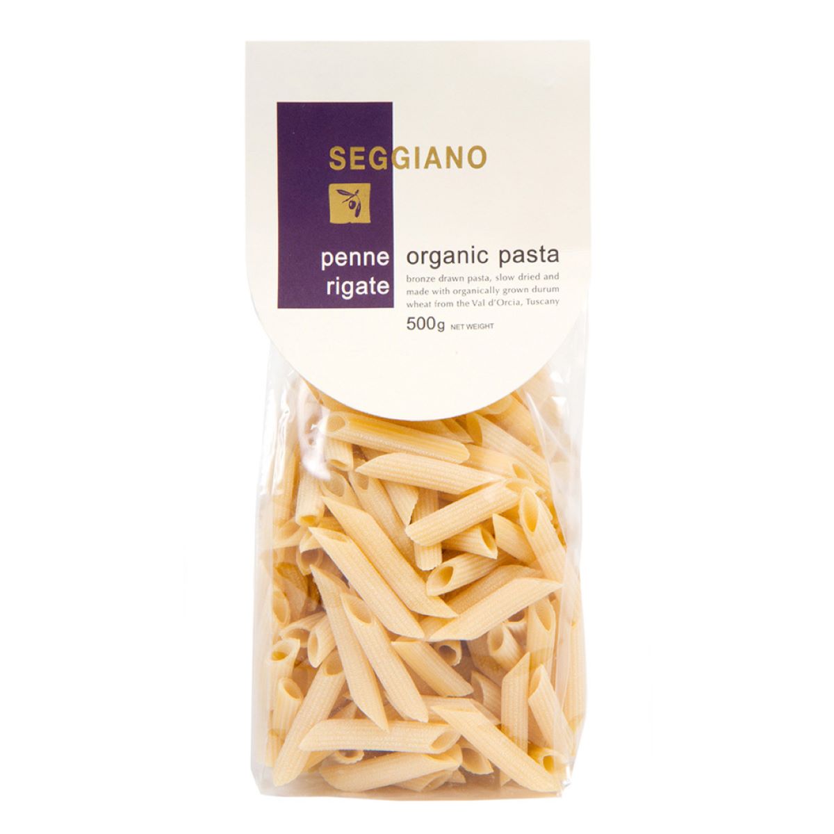 Seggiano Penne Rigate Organic Pasta 500g