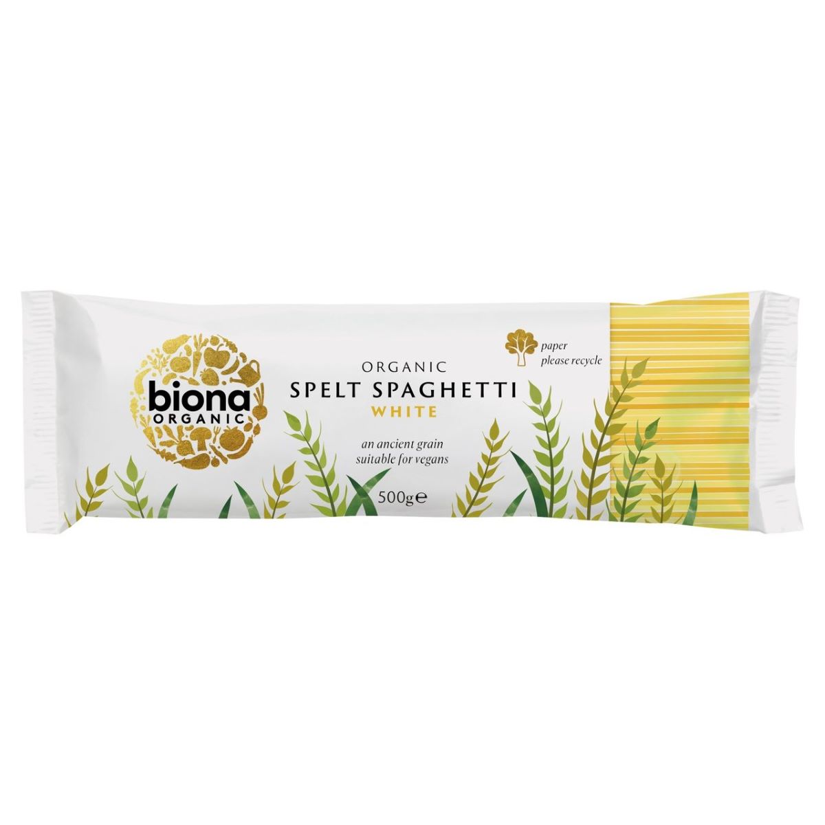 Biona Organic Spelt Spaghetti White 500g