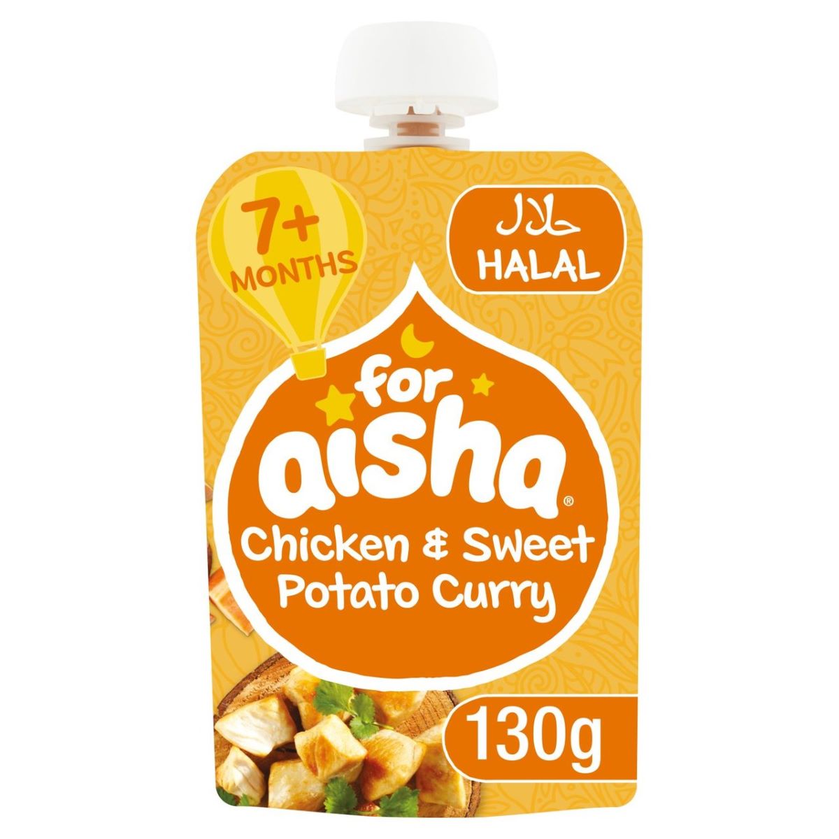For Aisha Chicken & Sweet Potato Curry 130g