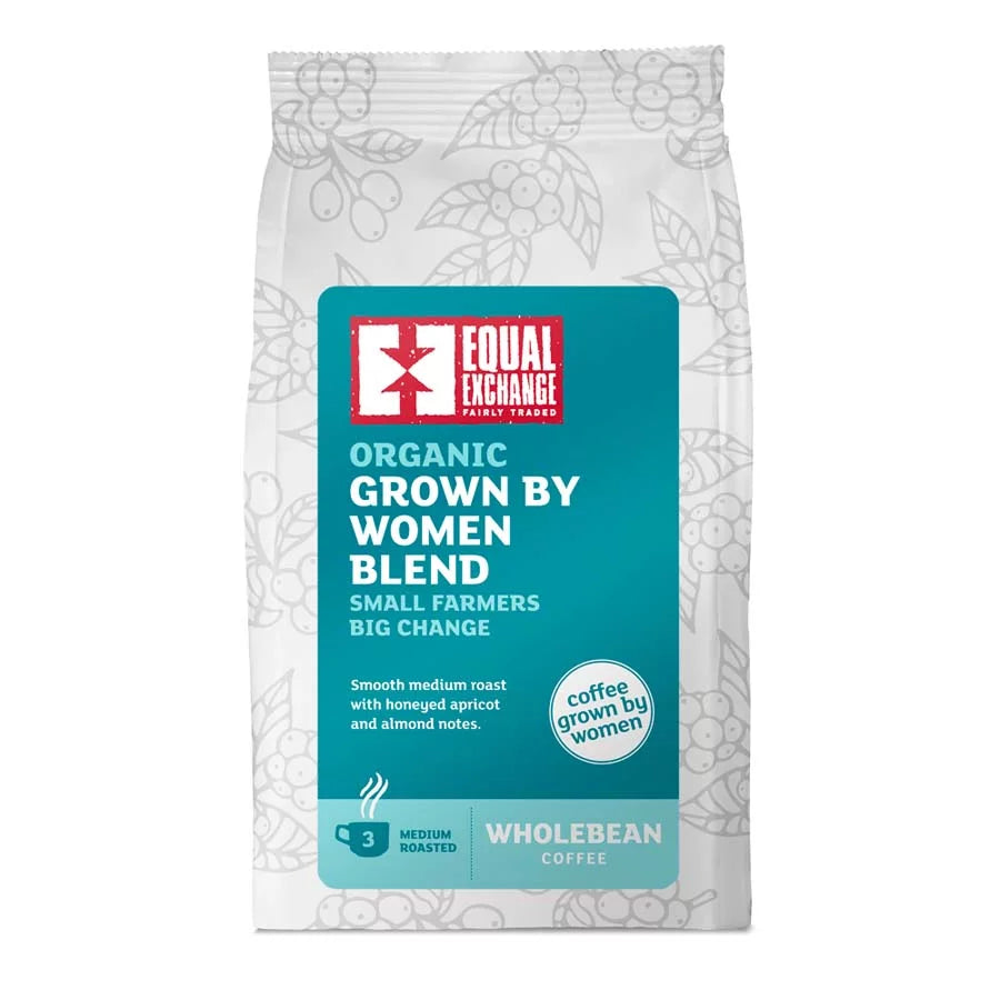 Equal Exchange Organic Grown By Women Blend Ground Coffee 200g