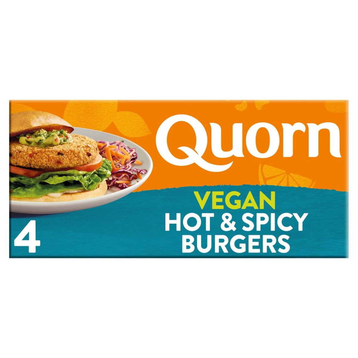Quorn Vegan Hot & Spicy Burgers 4Pack 264g