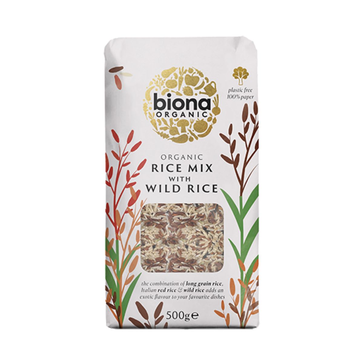 Biona Organic Rice Mix With Wild Rice 500g