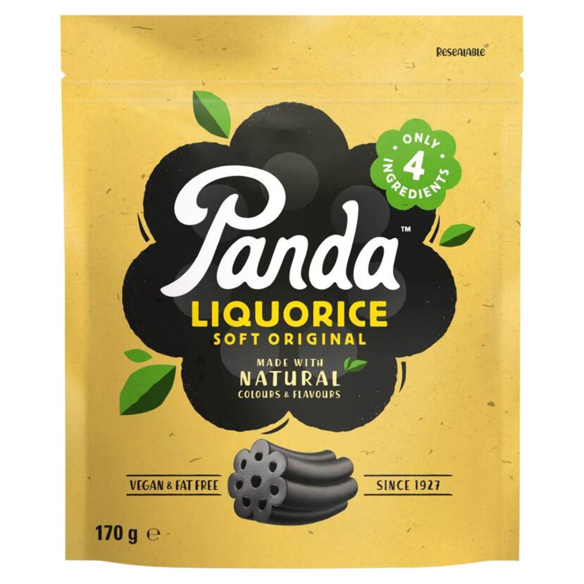 Panda Liquorice Soft Original 240g