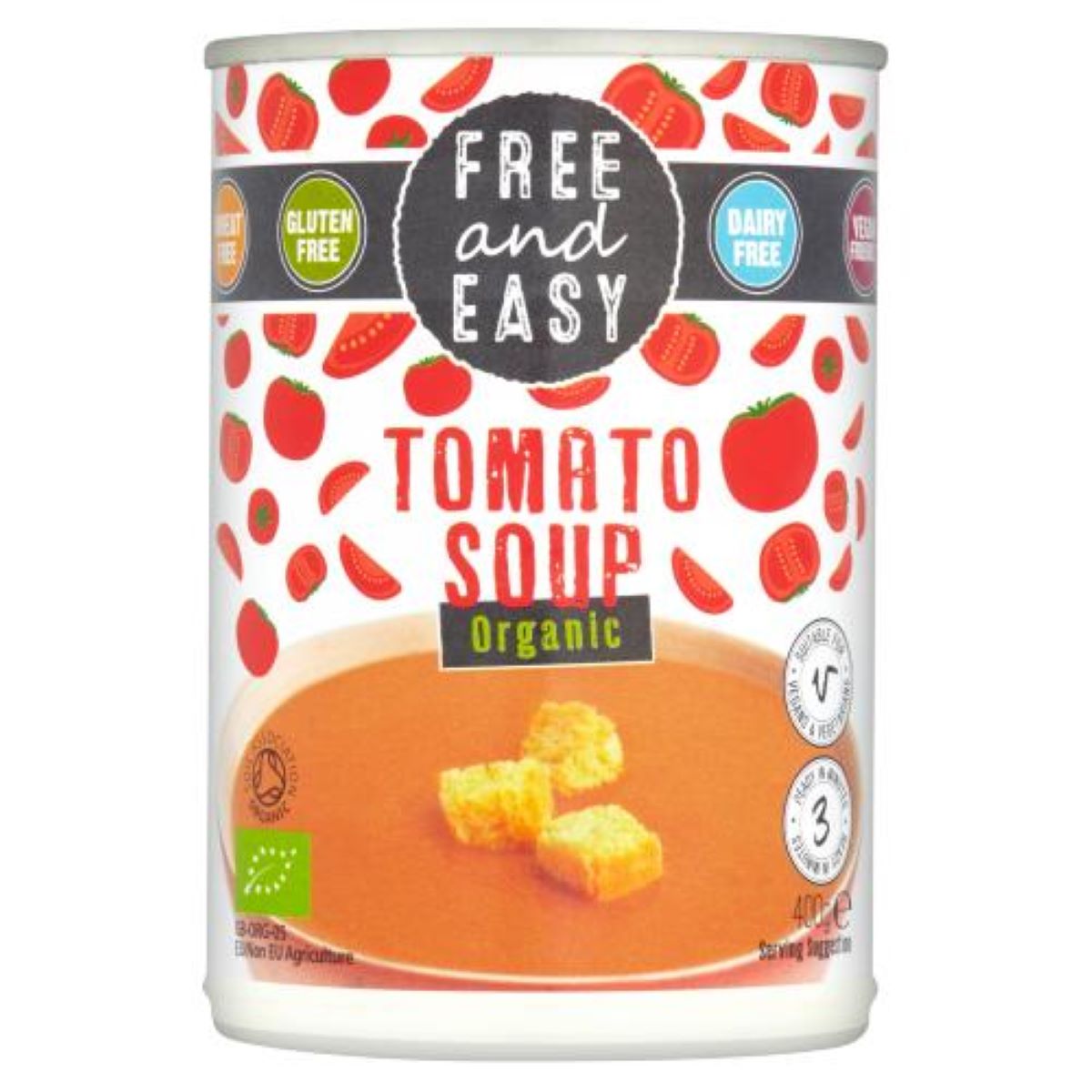 Free & Easy Organic Tomato Soup 400g
