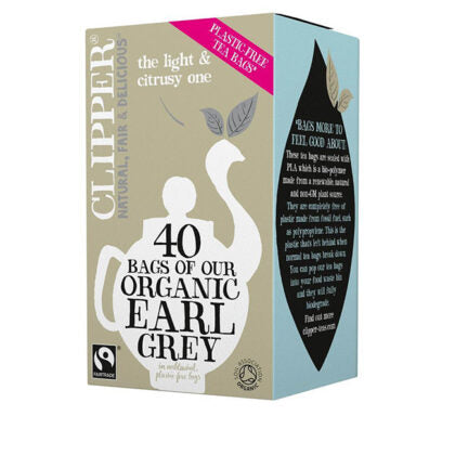 Clipper Organic Earl Grey Tea 40 bags