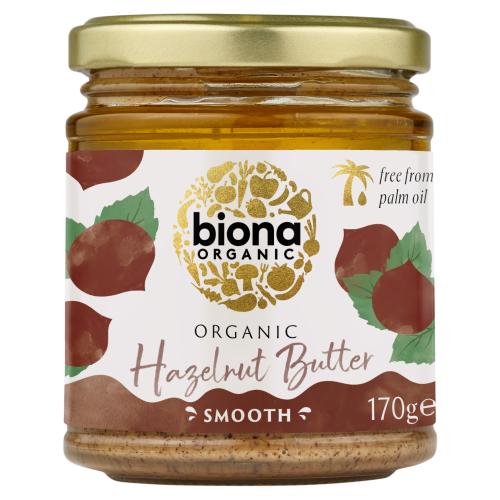 Biona Organic Hazelnut Butter Smooth 170g