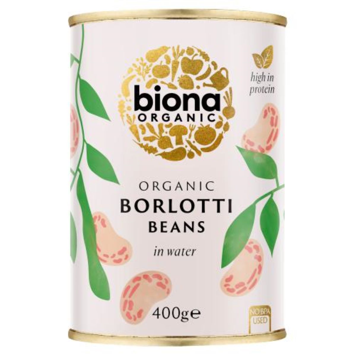 Biona Organic Borlotti Beans 400g