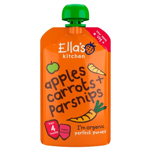 Ella's Kitchen Apples Carrots Parsnip 120g