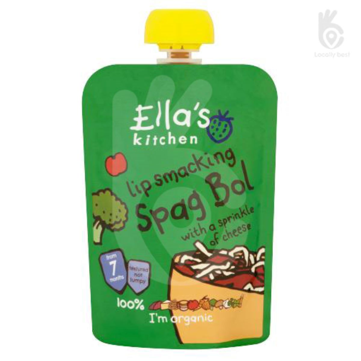 Ella's Kitchen Spag Bol With Cheese 130g