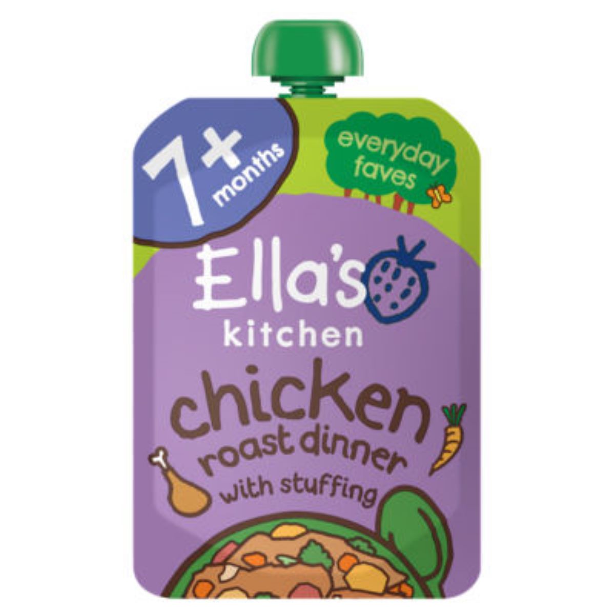 Ella's Kitchen Chicken Roast Dinner 130g