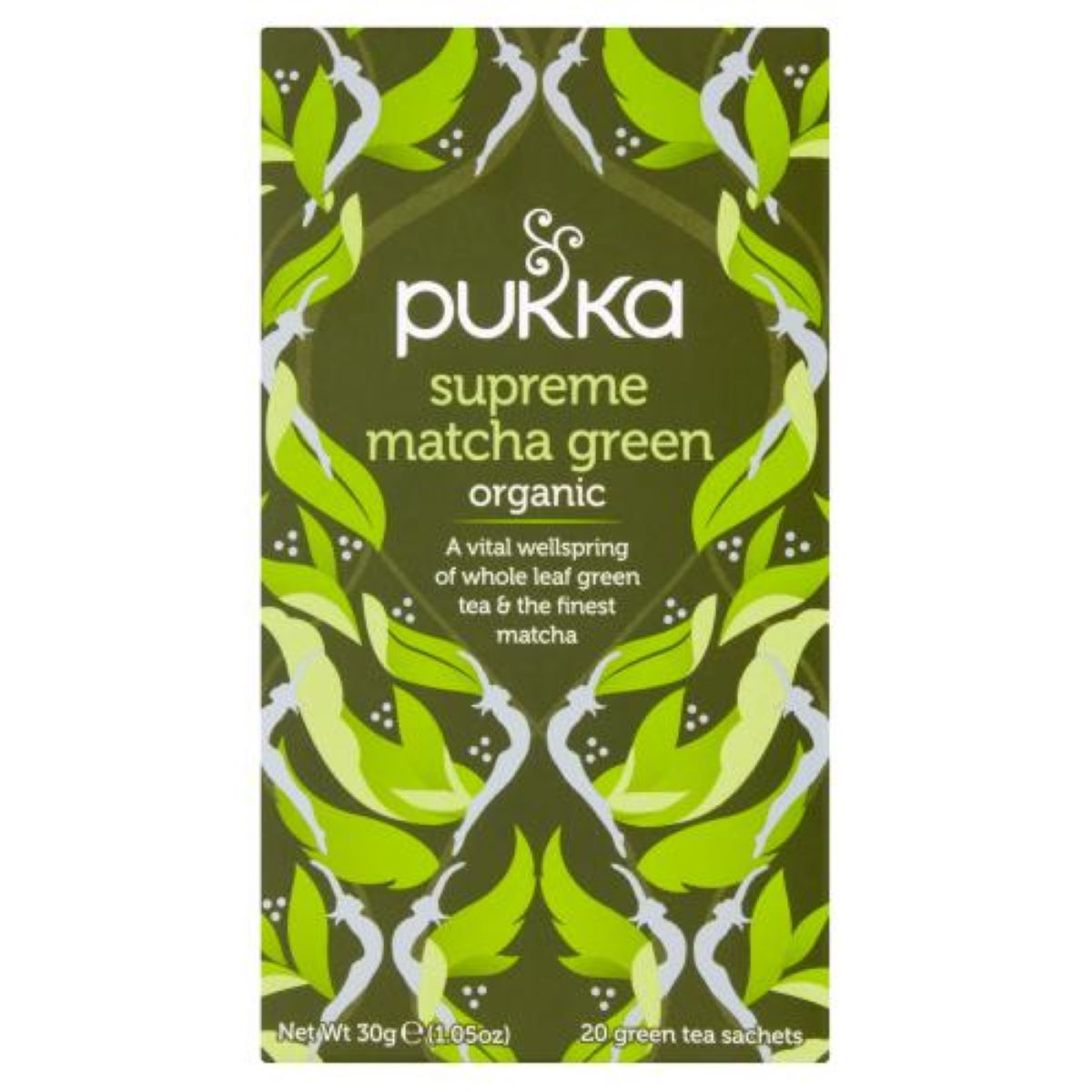 Pukka Tea Herbs Supreme Matcha Green 20 Tea Bags
