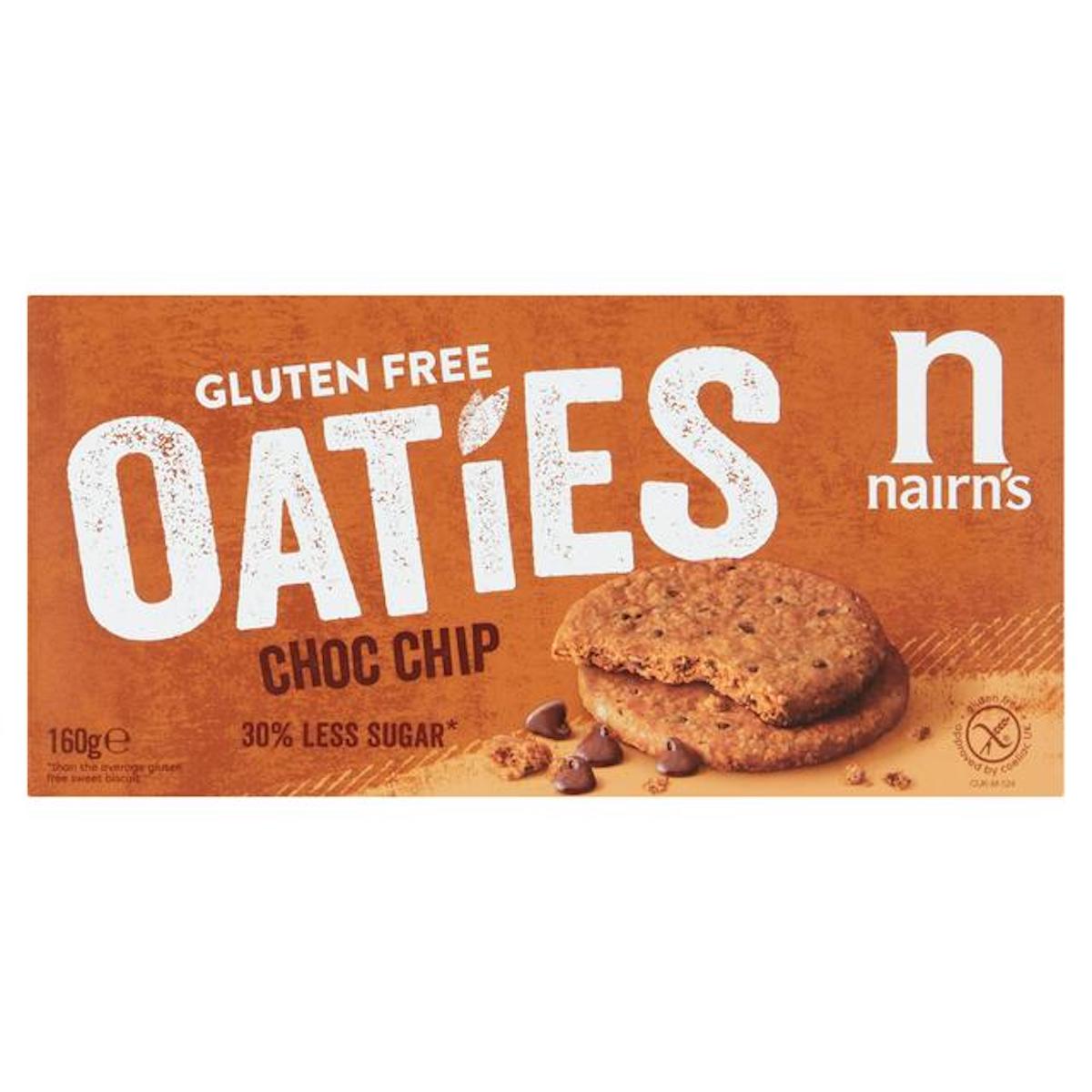 Nairn's Gluten Free Oaties Choc Chip 160g