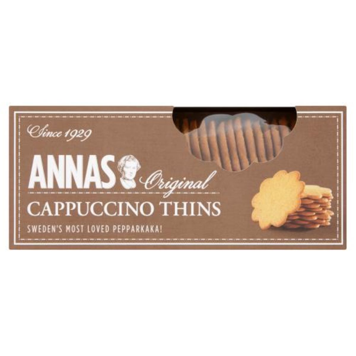 Annas Original Cappuccino Thins 150g