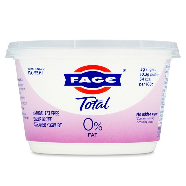 Fage Total 0% Fat Greek Recipe Strained Yoghurt 450g