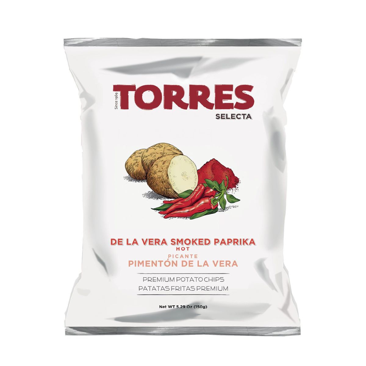 Torres Smoked Paprika Crisps 150g
