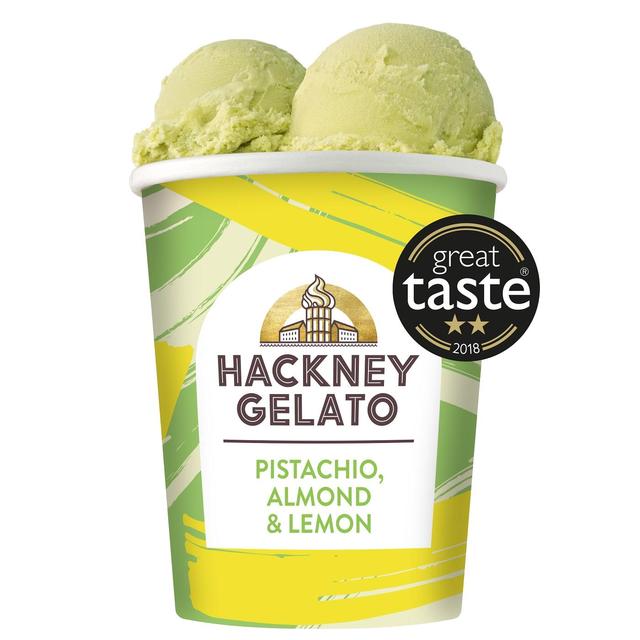 Hackney Gelato Pistachio, Almond & Lemon Gelato 460ml