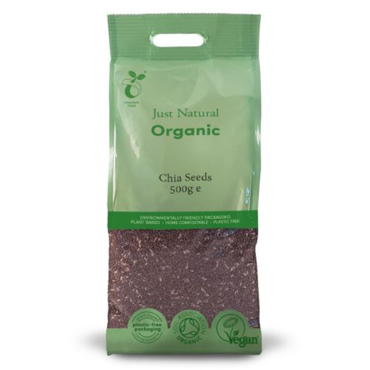 Just Natural Organic Chia Seeds 500g