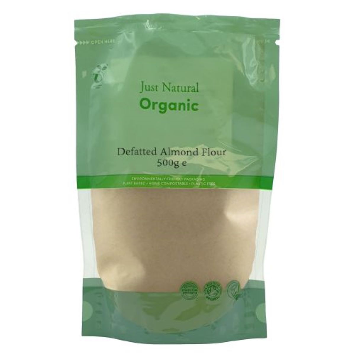 Just Natural Organic Defatted Almond Flour 500g