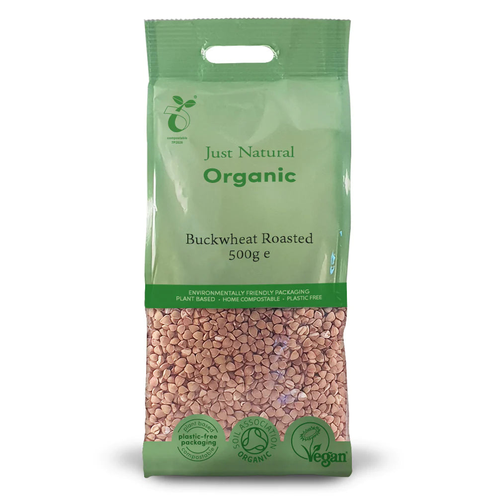 Just Natural Organic Roasted Buckwheat 500g