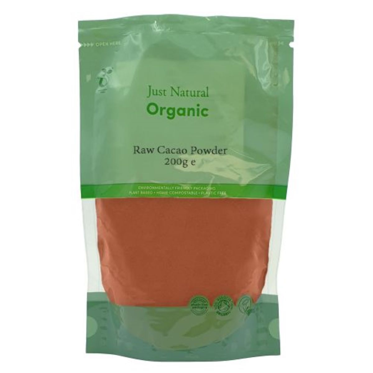 Just Natural Organic Raw Cacao Powder 200g