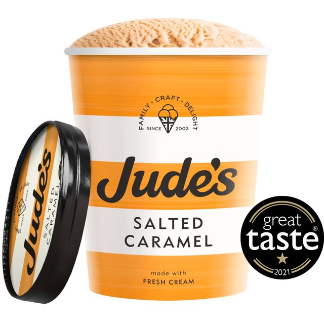 Jude's Salted Caramel Ice Cream 460ml