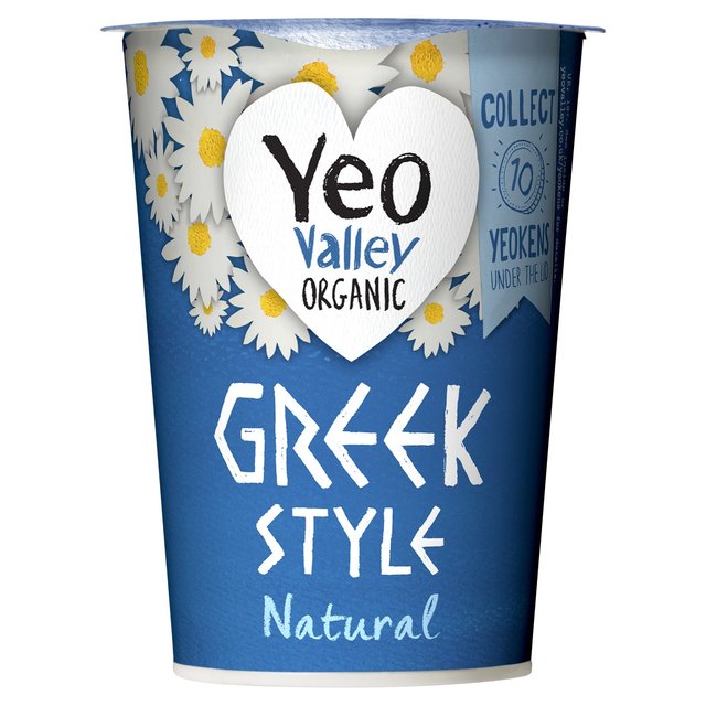 Yeo Valley Organic Greek Style Natural Yoghurt 450g