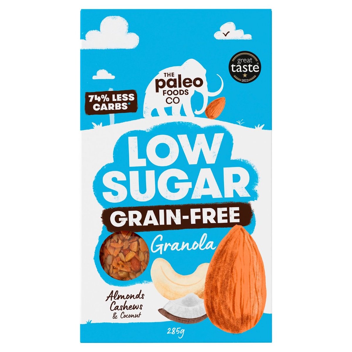 The Paleo Foods Co Low Sugar Grain-Free Granola 285g