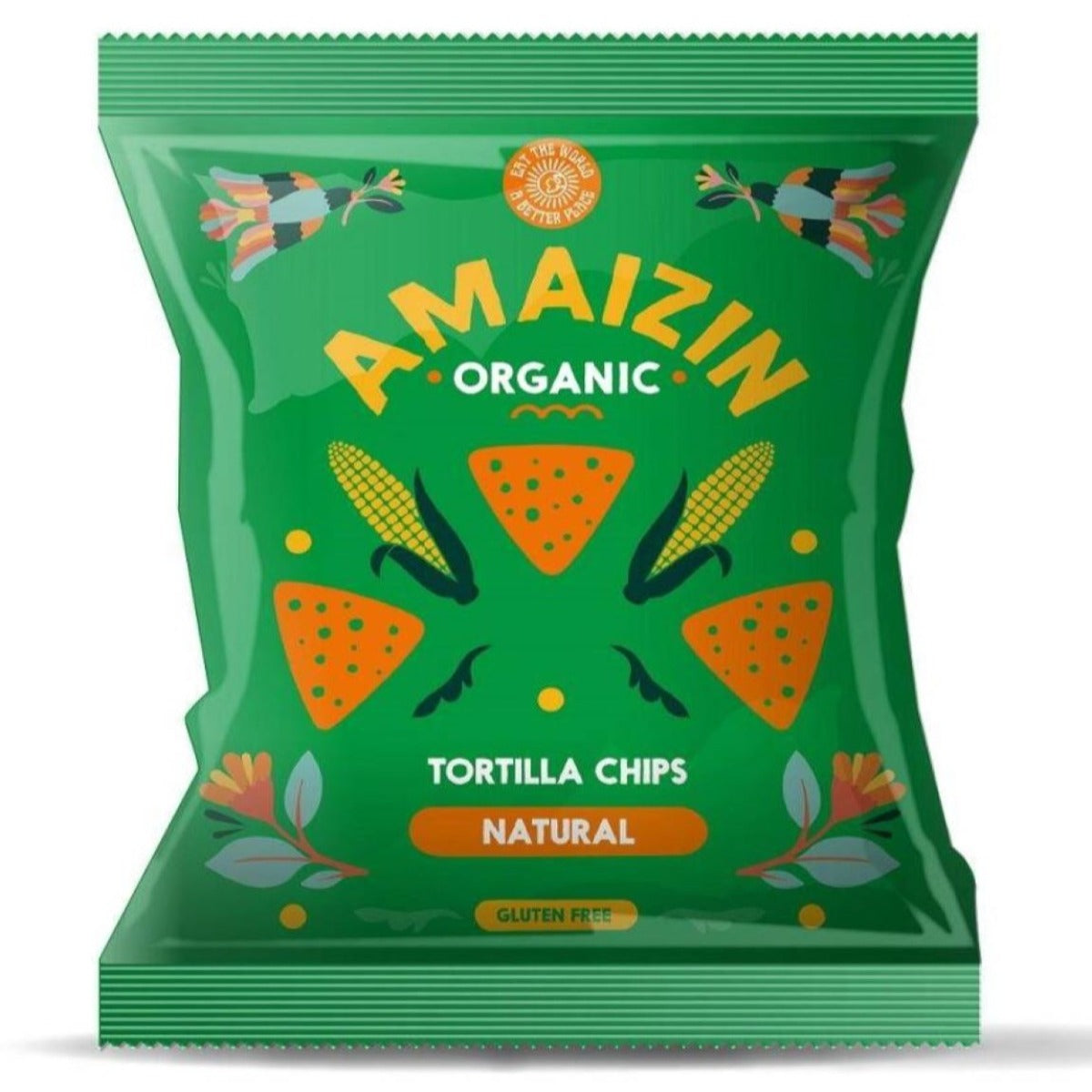Amaizin Organic Tortilla Chips Natural 75g