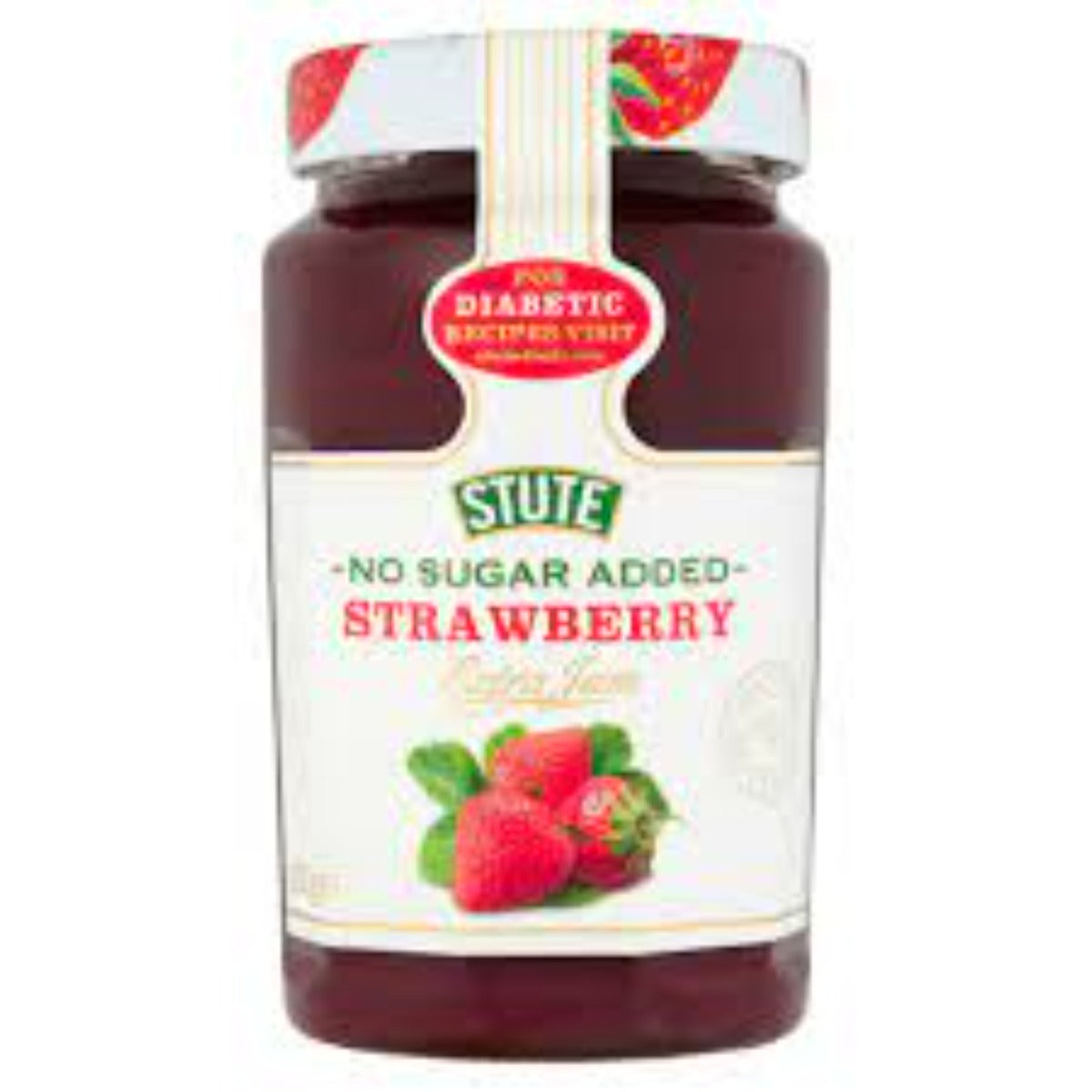Stute Strawberry No Added Sugar Jam 430g
