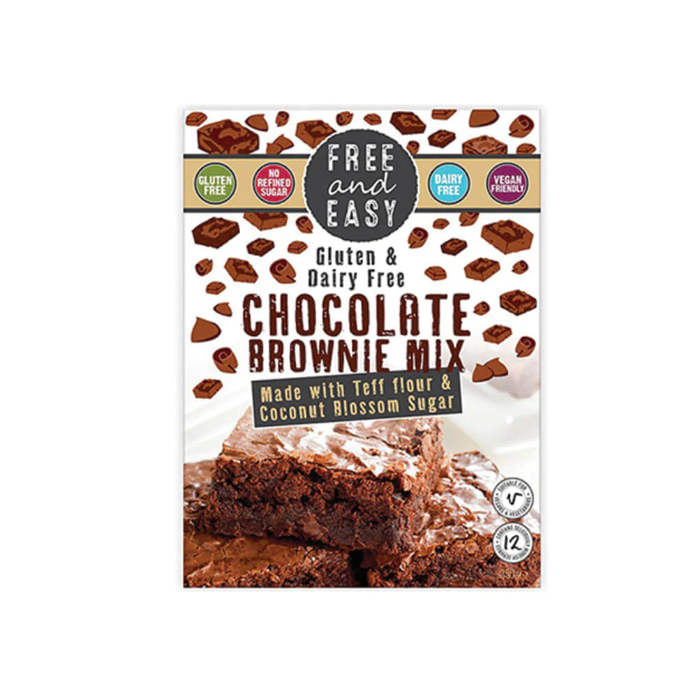 Free & Easy Chocolate Brownie Mix 350g