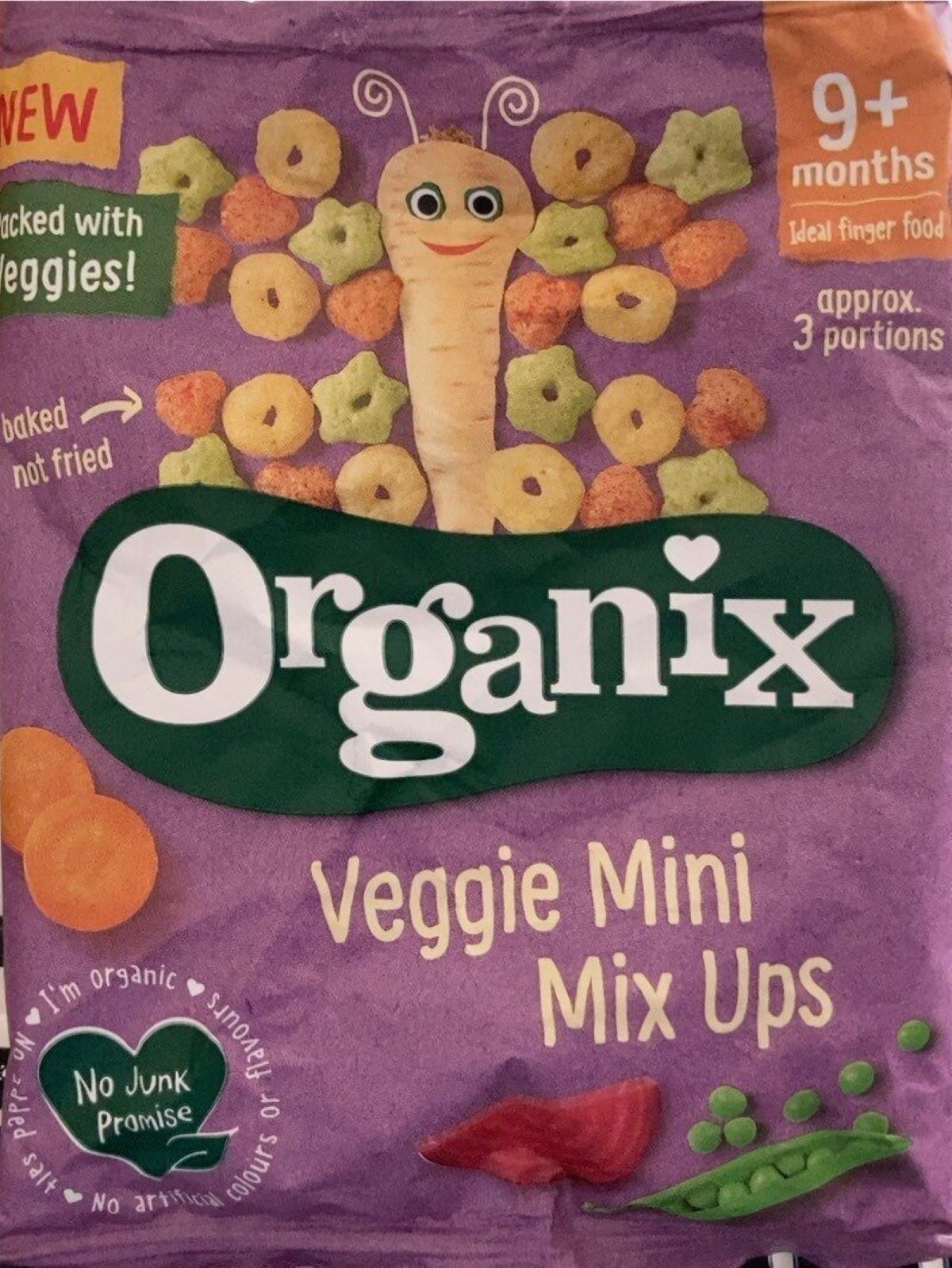 Organix Veggie Mini Mix Ups 15g