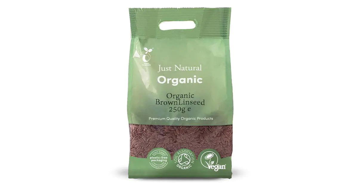 Just Natural Organic Brown Linseed 250g