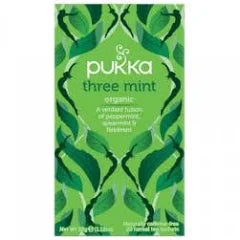 Pukka Tea Organic Three Mint 20 Tea Bags